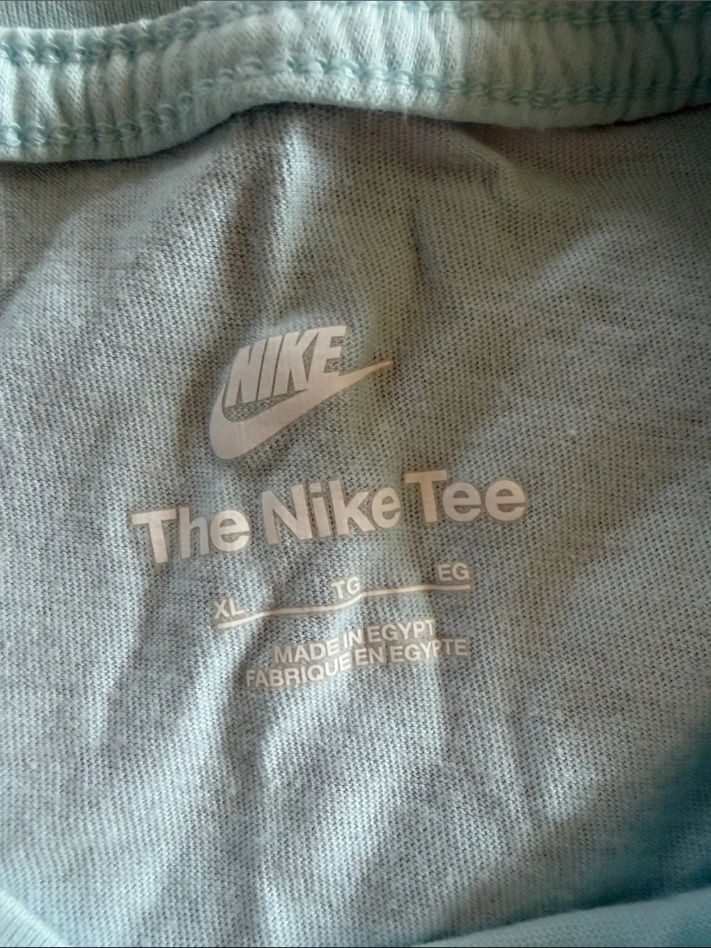 Nike Short Sleeve Crew Tees in Mint, Red, and Light Aqua
